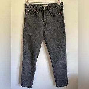 Levi's Premium WEDGIE FIT ANKLE WOMEN JEAN Gray US 27